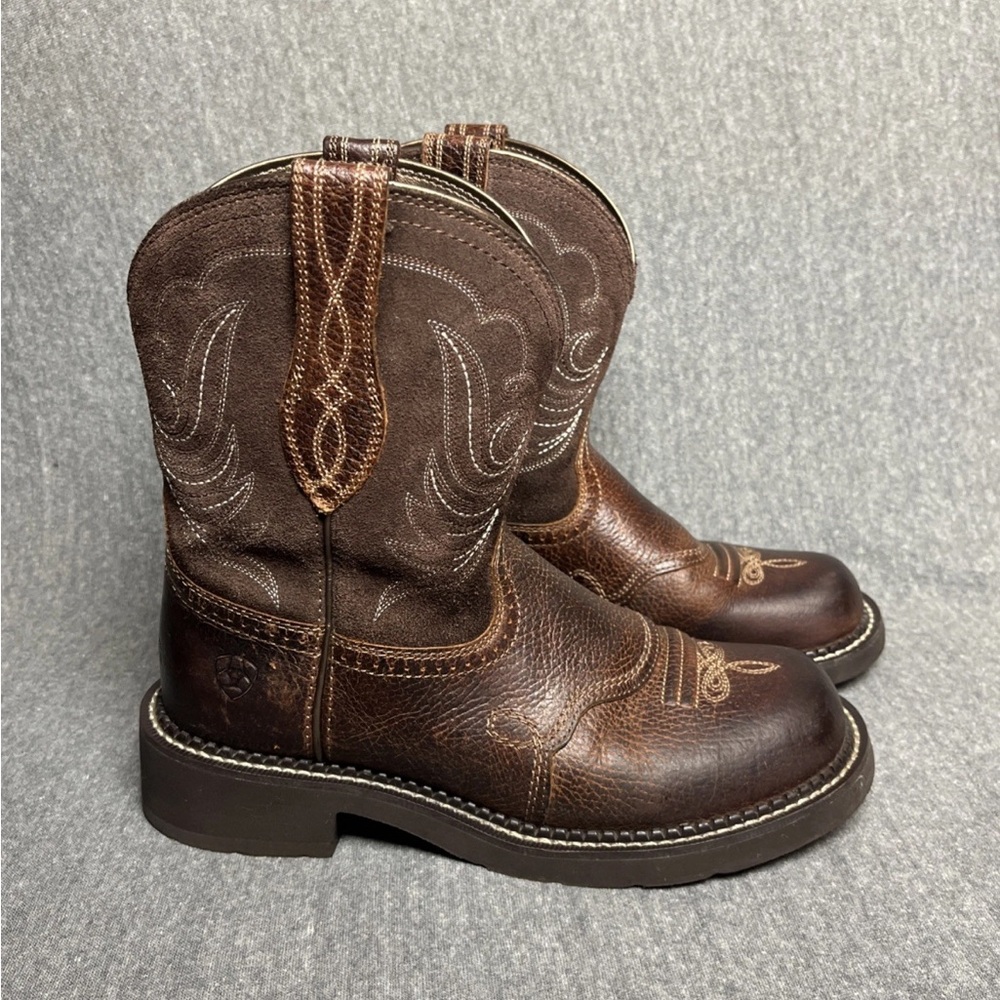Ariat Women’s Fatbaby Heritage Dapper Western Boot Size 8.5B In Copper Kettle
